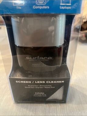 Surface to Air Black and Silver Screen/Lens Cleaner